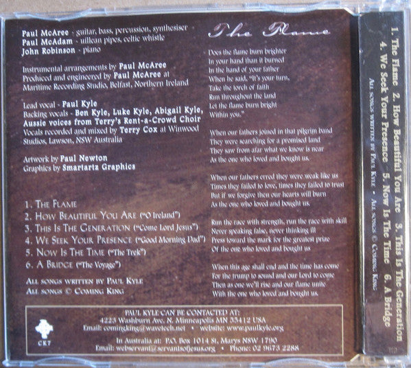 Paul Kyle : The Flame (CD)