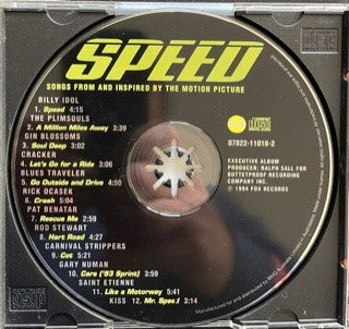 Various : Speed (Songs From And Inspired By The Motion Picture) (CD, Album)