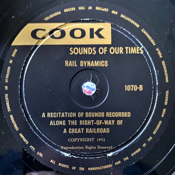 No Artist : Rail Dynamics (10")