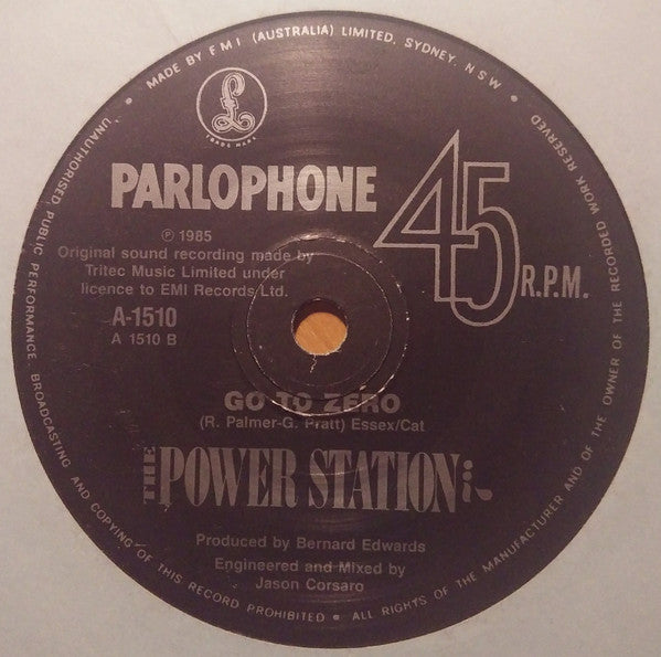 The Power Station : Get It On (7", Single)