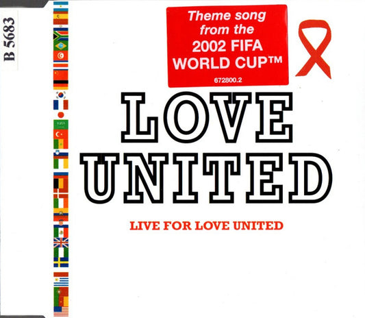 Love United : Live For Love United (CD, Single)