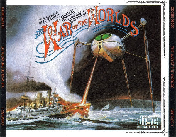 Jeff Wayne : The War Of The Worlds (2xCD, Album, RE)