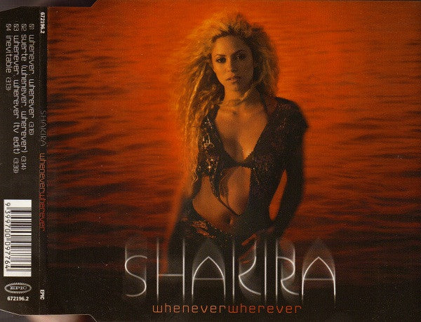 Shakira : Whenever, Wherever (CD, Single)