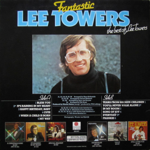 Lee Towers : The Best Of Lee Towers (LP, Comp)