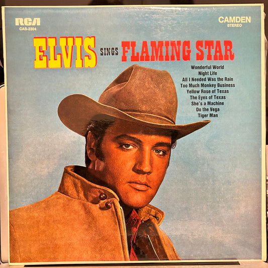 Elvis Presley : Elvis Sings "Flaming Star" (LP, Album, RP)