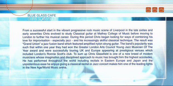 Chris Glassfield : Blue Glass Cafe (CD, Comp, Sli)