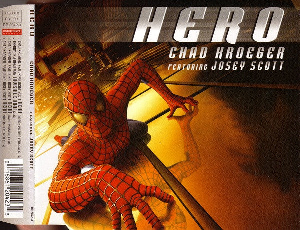 Chad Kroeger Featuring Josey Scott : Hero (CD, Maxi)