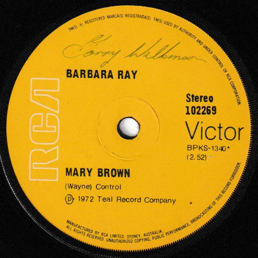 Barbara Ray : I Don't Wanna Play House (7", Single)