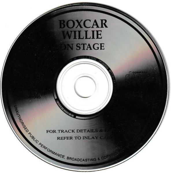 Boxcar Willie : On Stage (CD)