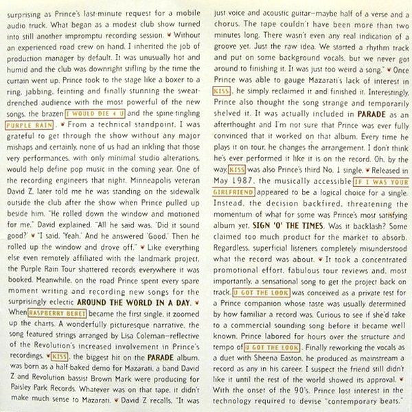 Prince : The Hits 2 (CD, Comp)