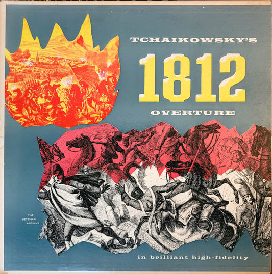 Pyotr Ilyich Tchaikovsky / NDR Sinfonieorchester, Wilhelm Rohr : 1812 Overture (LP, Album, Mono, Two)
