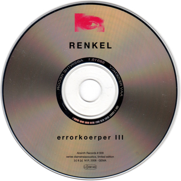 Michael Renkel : Errorkoerper III (CD, Album, Ltd, Num)