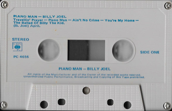 Billy Joel : Piano Man (Cass, Album, Gre)