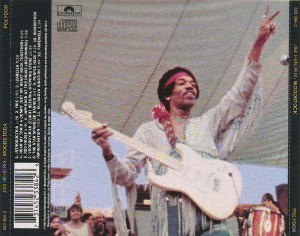 Jimi Hendrix : Woodstock (CD, Album)