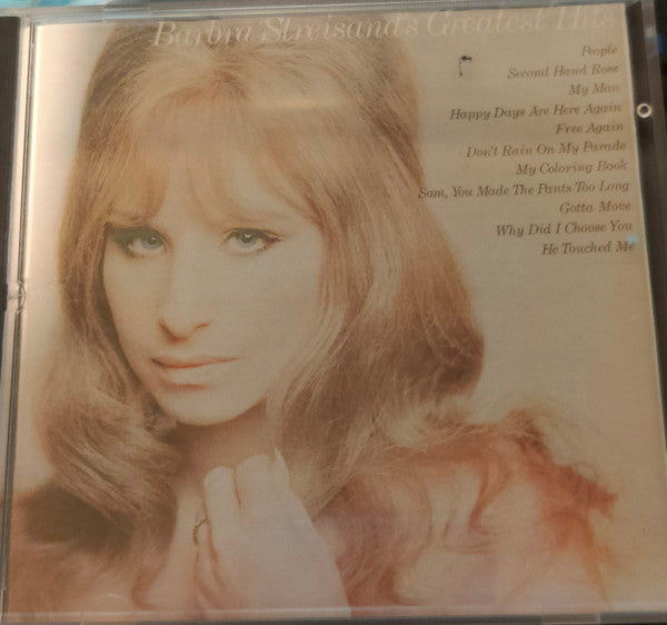 Barbra Streisand : Barbra Streisand's Greatest Hits (CD, Comp, RE)
