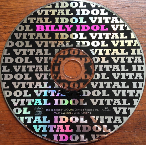 Billy Idol : Vital Idol (CD, Album, Comp, RE, RM)