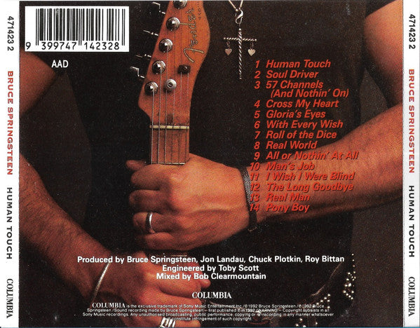 Bruce Springsteen : Human Touch (CD, Album, Dis)