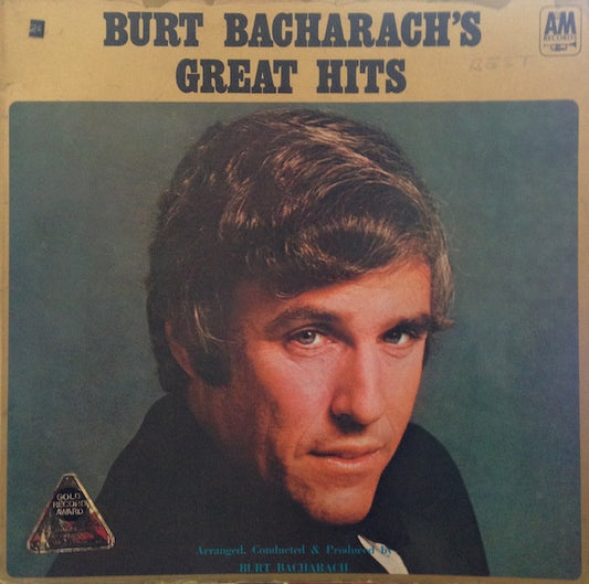 Burt Bacharach : Burt Bacharach's Great Hits (LP, Comp, Gat)