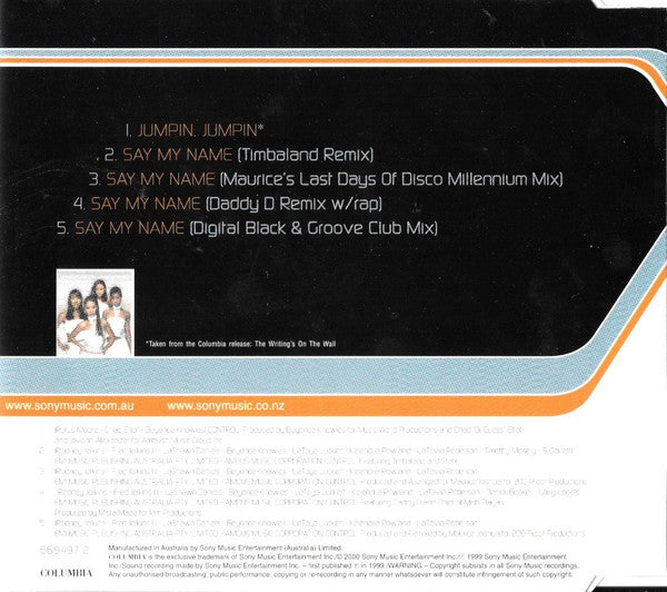 Destiny's Child : Jumpin, Jumpin (CD, Maxi)