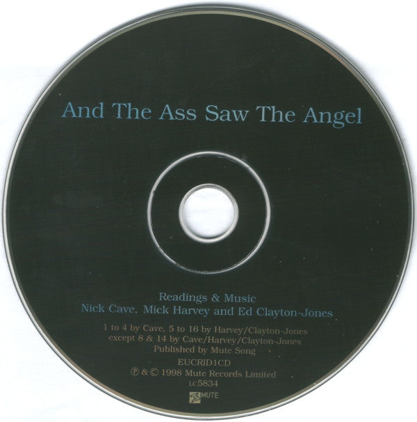 Nick Cave, Mick Harvey And Edward Clayton-Jones : And The Ass Saw The Angel (Readings & Music) (CD, Album)