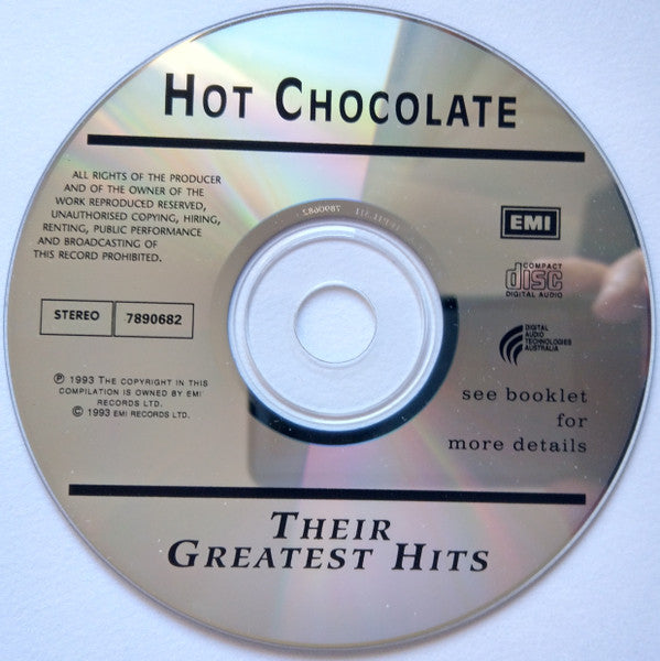 Hot Chocolate : Their Greatest Hits (CD, Comp)
