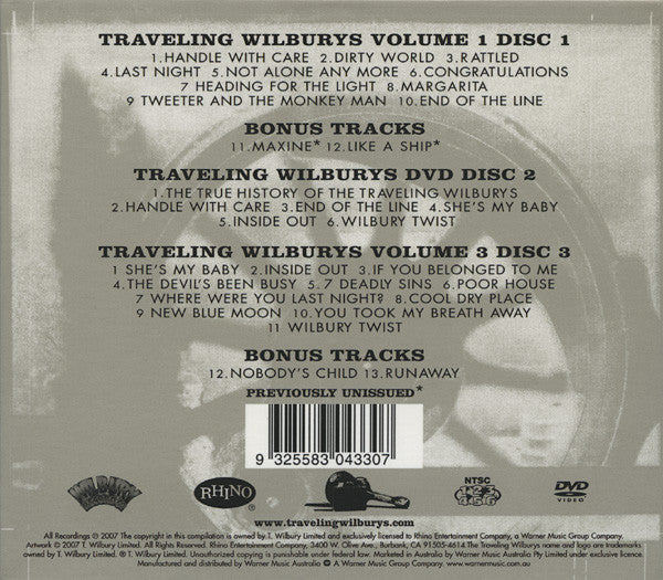The Traveling Wilburys* : The Traveling Wilburys Collection (CD, Album, RE, RM + DVD-V, NTSC + CD, Album, RE, R)