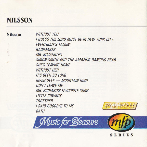 Harry Nilsson : Nilsson (CD, Comp)