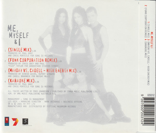 Scandal'Us : Me, Myself & I (CD, Single)