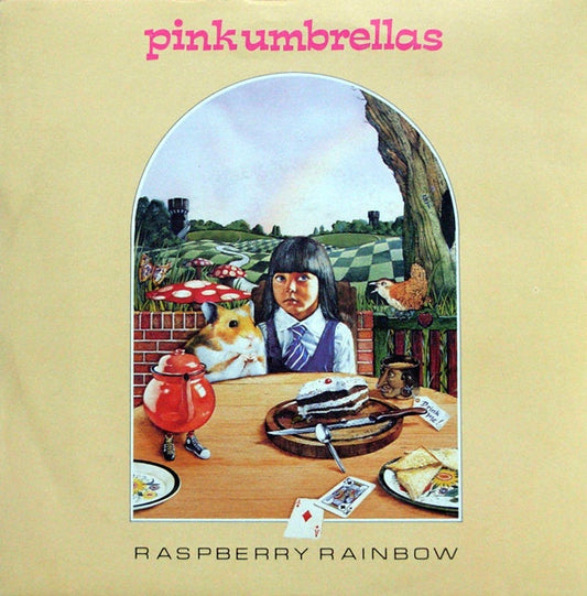 Pink Umbrellas (2) : Raspberry Rainbow (7", Single)