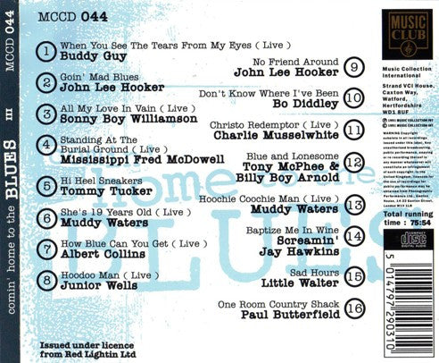 Various : Comin' Home To The Blues III (CD, Comp)
