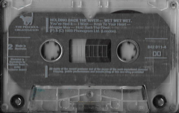 Wet Wet Wet : Holding Back The River (Cass, Album)