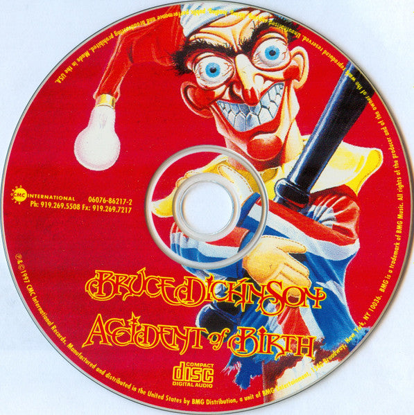 Bruce Dickinson : Accident Of Birth (CD, Album)