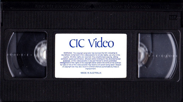 U2 : Rattle And Hum (The Full Length Motion Picture On  Videocassette) (VHS, RE, PAL)