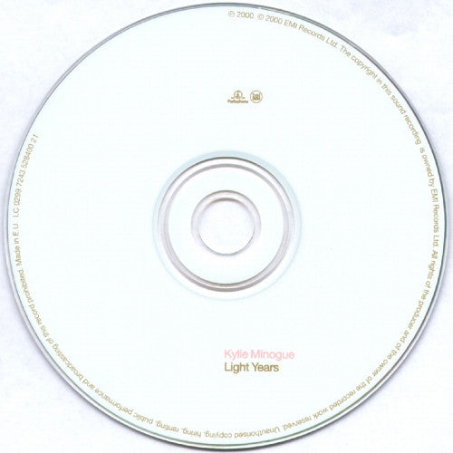 Kylie* : Light Years (CD, Album, EMI)