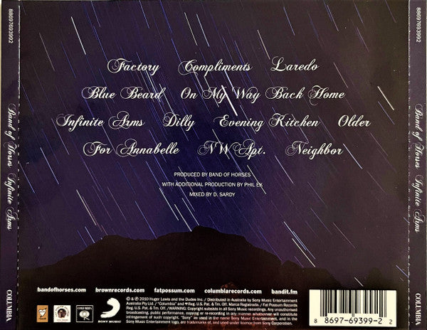 Band Of Horses : Infinite Arms (CD, Album, Jew)