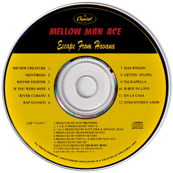 Mellow Man Ace : Escape From Havana (CD, Album)