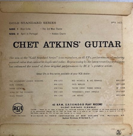 Chet Atkins : Chet Atkins' Guitar (7", EP)