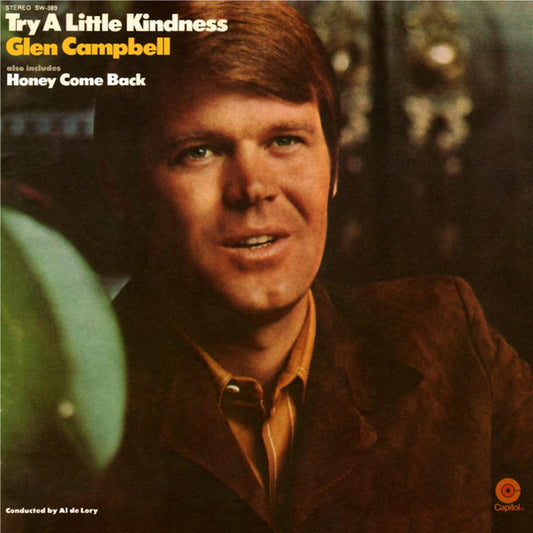 Glen Campbell : Try A Little Kindness (LP, Album, Win)