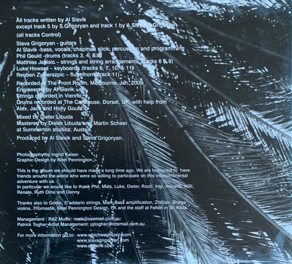 Slava Grigoryan, Al Slavik : Continental Shift (CD, Album)