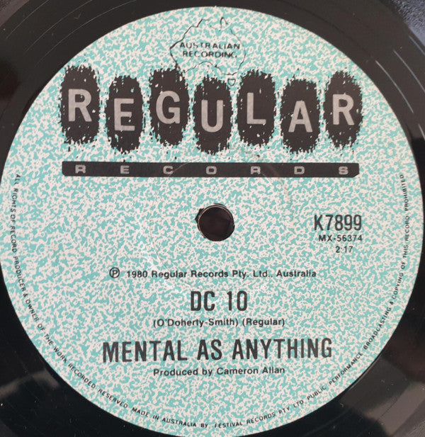 Mental As Anything : Come Around (7", Single)