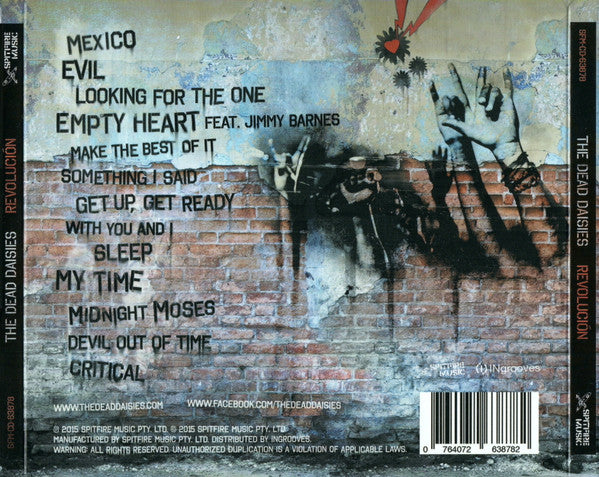 The Dead Daisies : Revolución (CD, Album, Dig)