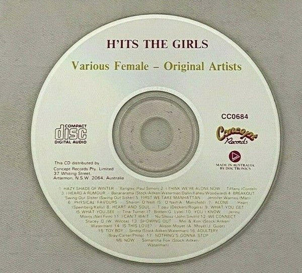 Various : H'its The Girls (CD, Comp)