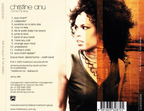 Christine Anu : Come My Way (CD, Album)