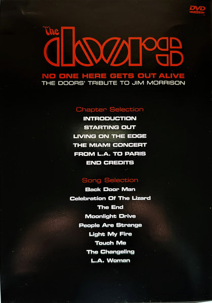 The Doors : No One Here Gets Out Alive (The Doors' Tribute To Jim Morrison) (DVD-V, PAL, All)