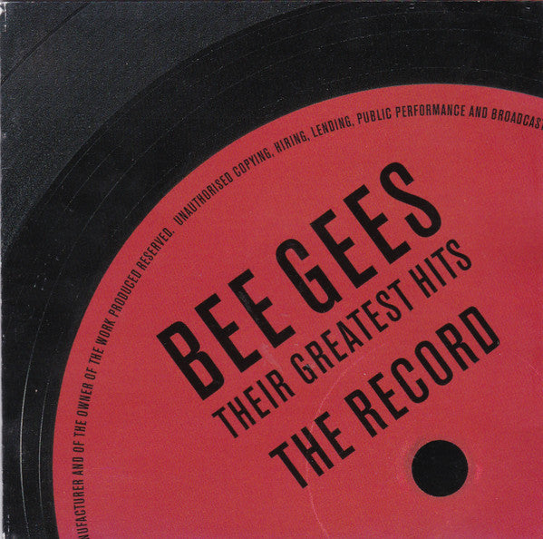 Bee Gees : Their Greatest Hits (The Record) (2xHDCD, Comp)