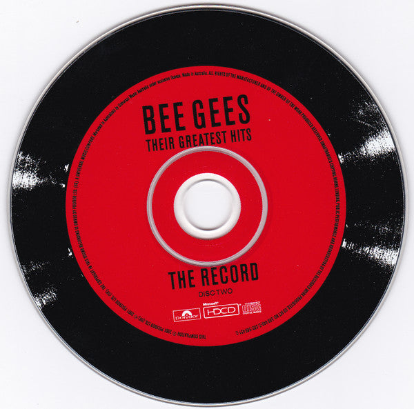 Bee Gees : Their Greatest Hits (The Record) (2xHDCD, Comp)