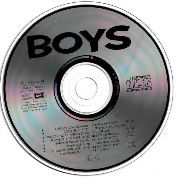 Various : Boys (Original Motion Picture Soundtrack) (CD, Album)