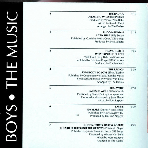 Various : Boys (Original Motion Picture Soundtrack) (CD, Album)