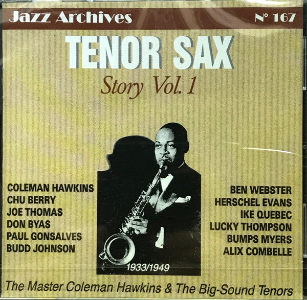 Various : Tenor Sax Story Vol. 1 (1933/1949) (CD, Comp, RM)