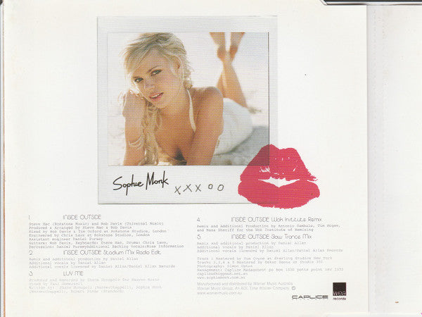 Sophie Monk : Inside Outside (CD, Single)